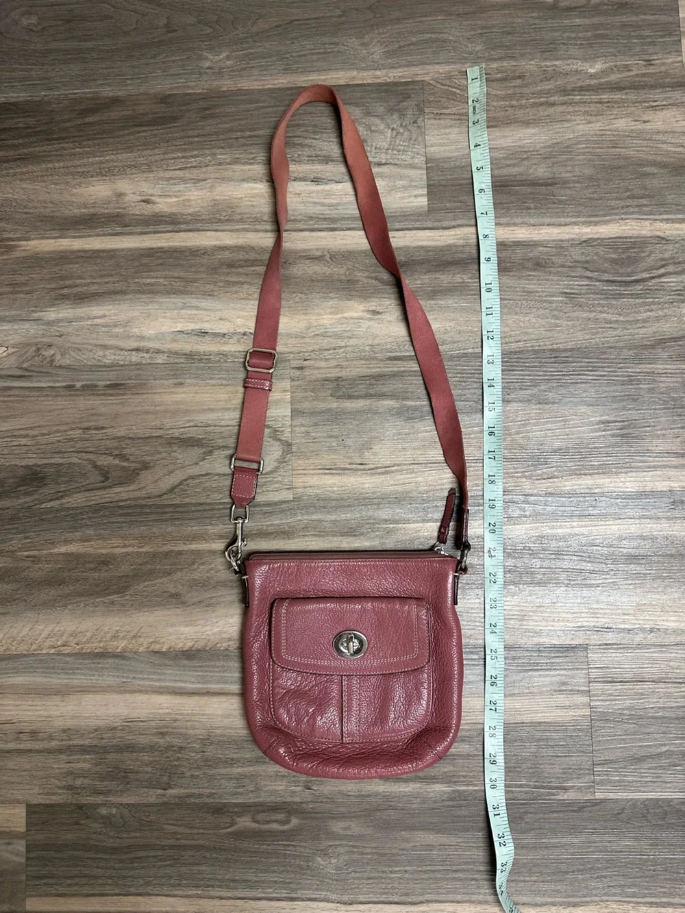 Coach Hamilton Pink Rose Crossbody Bag